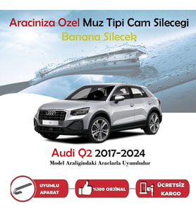Audi Q2 Muz Silecek Takımı 2017-2024