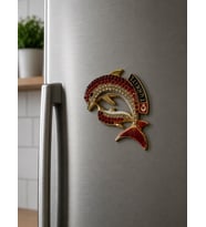 Magnet Türkiye Yunus Taşlı Buzdolabı Süsü – Metal Dekoratif Hediyelik Magnet 7x5 cm