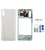 Samsung Galaxy A30S - SM-A307F FULL Kasa Arka Kapak Takım BEYAZ - TAMİR SETİ