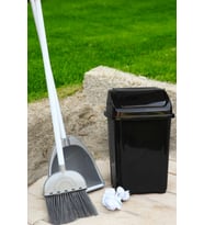 Şık 20 Litre Kapaklı Banyo ve Mutfak Çöp Kovası