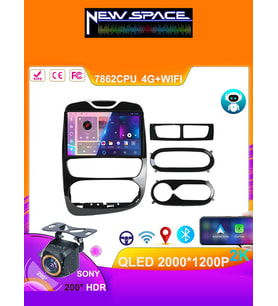 RENAULT CLİO 4 ANDROİD (2016-2019) UYUMLU 4GB RAM 64GB ROM CARPLAY MULTİMEDYA