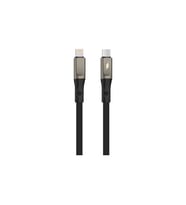 iPhone Lightning Şarj Kablosu 30W USB-C Lightning Data ve Hızlı Şarj Kablosu 1 Metre (Siyah)