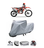 Yuki Dirty Paws Offroad  Gri Motosiklet Brandası ARKA ÇANTA UYUMLU DEĞİLDİR
