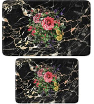 2'li Takım Banyo Paspası, Kaymaz Taban, Makinede Yıkanabilir (40x60_50x80)