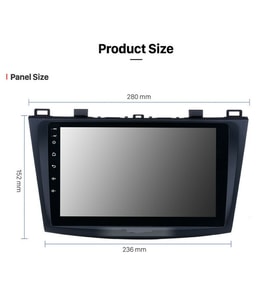 MAZDA 3 2009-2013 CARPLAY+AND.AUTO NAVİGASYON DVD USB BT KAMERA