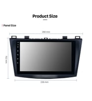 MAZDA 3 2009-2013 CARPLAY+AND.AUTO NAVİGASYON DVD USB BT KAMERA