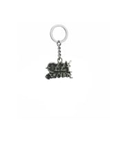Ozzy Osbourne Logolu Metal Anahtarlık – Gümüş Renk  Unisex Rock & Metal Tarzı Hediyelik Aksesuar
