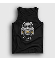 Presmono Unisex Siyah Gold ASAP Rocky Atlet 153031tt
