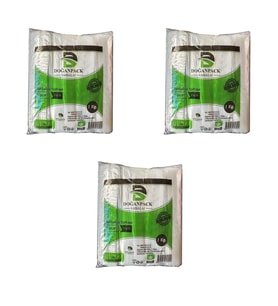 Doğanpack Şeffaf Naylon 1 lik 20x30 Cm. Bakkaliye Poşeti Torbası - 3 Kg. - 3 Paket