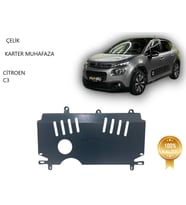 Citroen C3 Benzin Manuel Vites Çelik Karter Muhafaza Koruma 2017 2018 2019 2020 2021 2022 2023 2024
