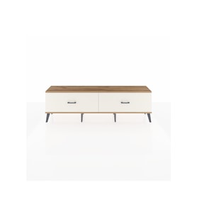 Arges TV Ünitesi 2 Çekmeceli  176x30x51 Antrasit-Çam/Aytaşı