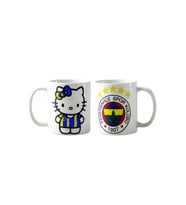 Ghostbastır Design Fenerbahçe Hello Kitty Kupa Bardak Tek Adet K0110