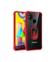 Samsung Galaxy M31 Uyumlu Kılıf Zore Mola Kapak (Kırmızı)