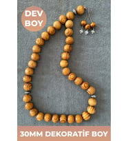 Dev Boy Dekoratif Amaçlı Bambu Ağacı Tesbih