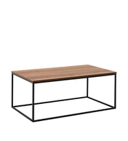 Adore Mobilya Profile Dikdörtgen Orta Sehpa - Koyu Ceviz (Oslo Ceviz) 100x42x60 cm (GxYxD)