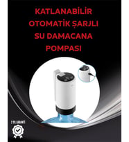Northcity Otomatik Şarjlı Damacana Pompası: Hijyenli Su İçin Ev, Ofis ve Kamp Çözümü