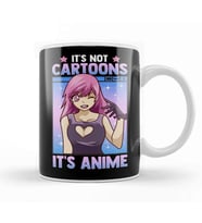 Cute Anime Obsessed It s Not Cartoons It s Anime Kupa Bardak Porselen