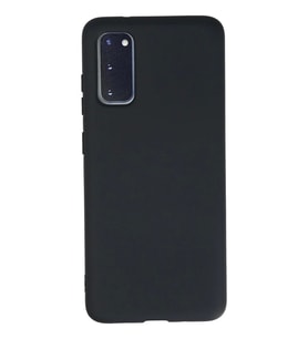 Newface Samsung Galaxy S20 Kılıf Nano içi Kadife Silikon - Lacivert