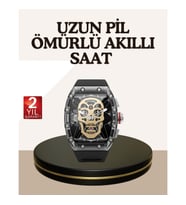 Mey İthalat® Dokunmatik Akıllı Saat Sesli Asistanlı Geniş Özellikli