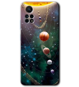 Redmi Note 12 Pro 4G Kılıf HD Desen Baskılı Kılıf - Cosmos