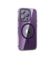 Apple iPhone 14 Pro Max Kılıf Fuya Magsafe Şarj Özellikli Kılıf (Mor)