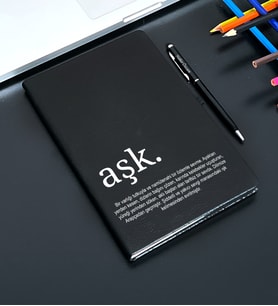 Kişiye Özel Deri Tasarım Defter TS41