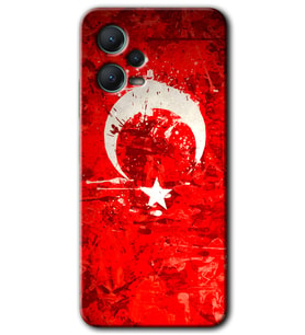 Redmi Note 12 5G Kılıf HD Desen Baskılı Kılıf - Albayrak 2