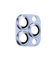Apple iPhone 13 Pro Max Uyumlu Zore CL-03 Kamera Lens Koruyucu (Açık Mavi)