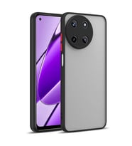 Vendas Realme 11 4G Kılıf Zore Hux Kapak (Siyah)