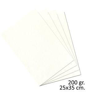 Alex Schoeller Teknik Resim Kağıdı 200 gr. 25x35 cm. 10 Adet 