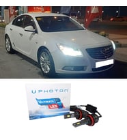 Opel insignia A Led Xenon Sis Far Ampulü H10 Ultimate 9500 Lumens Yeni Seri Beyaz 2008-2017