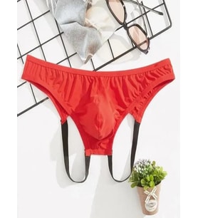 Erkek Jockstrap - Kırmızı