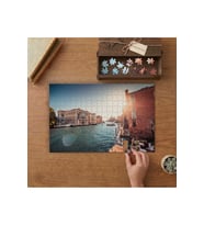 Nehir- Venedik - İtalya Tasarımı 240 parça Ahşap Puzzle Ahşap Kutuda MP00040