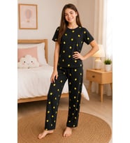 Kız Çocuk Milan Kumaş Pijama Takımı 8-16 Yaş 12700HC MODANINO