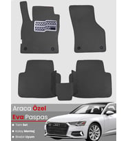 AUDİ A6 SEDAN (2019-2025) Uyumlu EVA Paspas Tam Set–Araca Özel,Su Geçirmez,Kolay Montaj