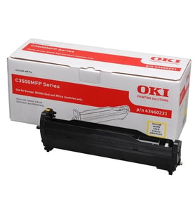 Tonersepeti Oki C3500-43460221 Orjinal Sarı Drum Ünitesi