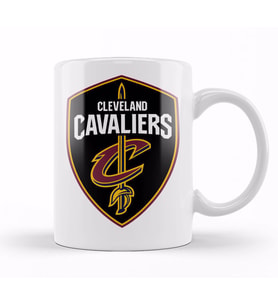 Cleveland Cavaliers Logo Kupa Bardak Porselen