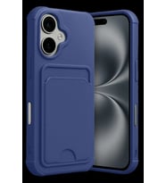 iPhone 17 Kelvin Kartvizitli Silikon - Lacivert