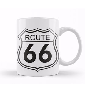 Route 66 Kupa Bardak Porselen