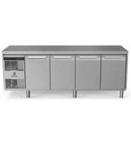Electrolux Professional Tezgah Tip Buzdolabı, 4 Kapılı, -2°+10°c, 590 Litre, Komple A304 - R290 EH4HBAAAAT