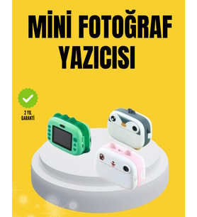Baskı Kamera – Çift Lensli, Anında Baskı ve 10X Zoom Özellikli Dijital Fotoğraf Makinesi