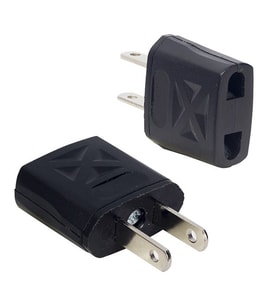 Powermaster PM-9810 Siyah Amerikan Fiş Tersi Çevirici Adaptör - 1 ADET