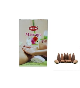 Hem Massage Geri Akış Konik Tütsü 10 Adet
