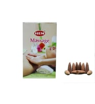Hem Massage Geri Akış Konik Tütsü 10 Adet