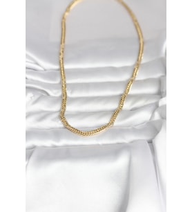 14K Gold Renk Zincir 45 cm Kadın Kolye (CM) (Standart)
