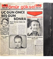 Ömür Göksel Ha Üç Gün Önce, Ha Beş Gün Sonra 45lik Plak (Karışık)