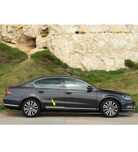 VW Passat B7 2011-2014 Sağ Arka Kapı Alt Krom Çıtası 3AA854950A