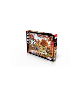 EDKZEKA Köyde Sonbahar 1000 Parça Puzzle