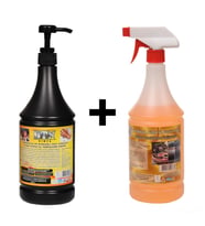 Granüllü El Temizleme Kremi (Sabunu) 1 kg & Oto Böcek, Sinek Temizleme İlacı Konsantre (1/5) 1 Litre