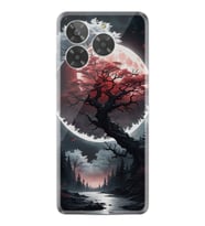 Era 30 Kılıf HD Resim Baskılı Ağaç ve Ay StKd -057